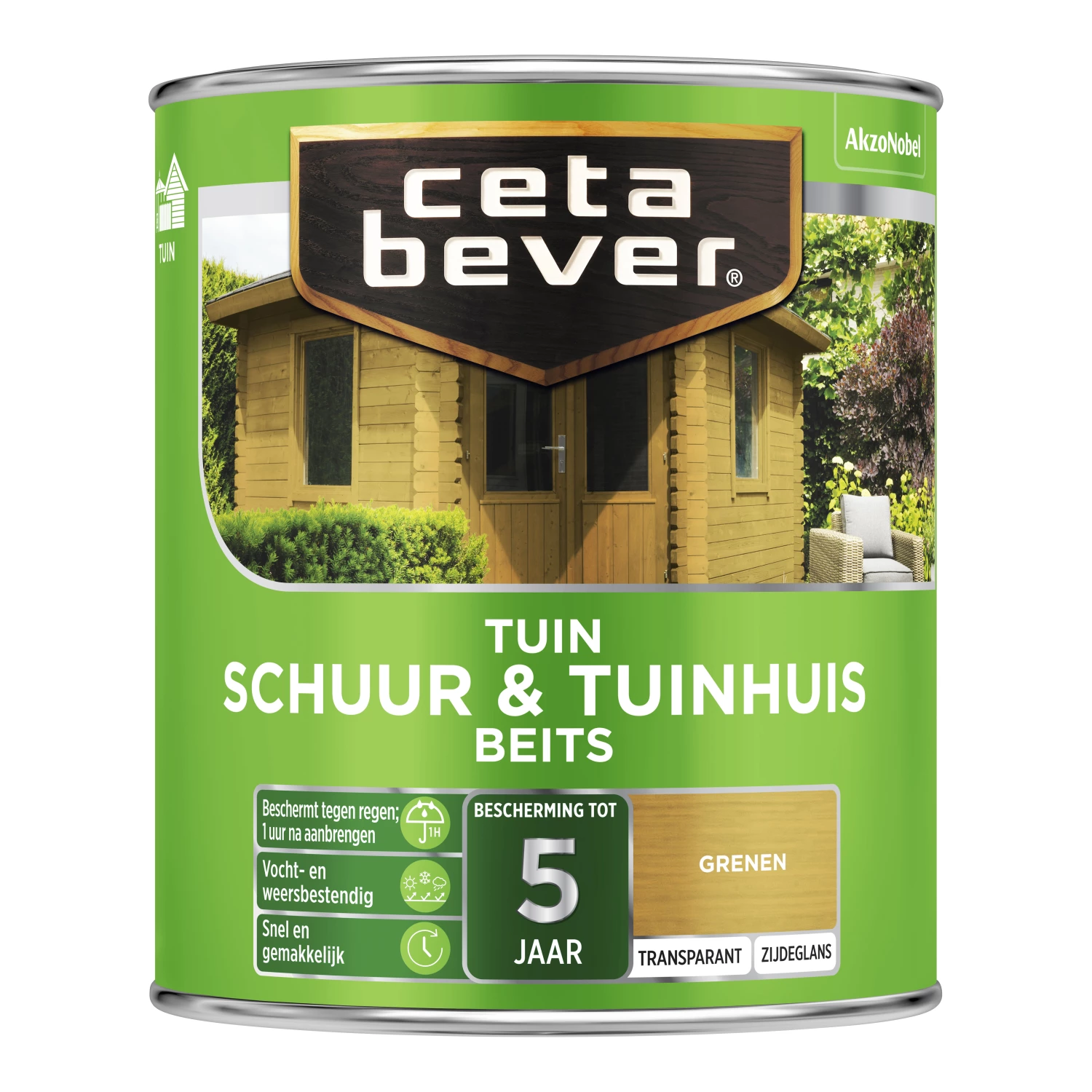 Cetabever Schuur & Tuinhuis Beits Transparant-image