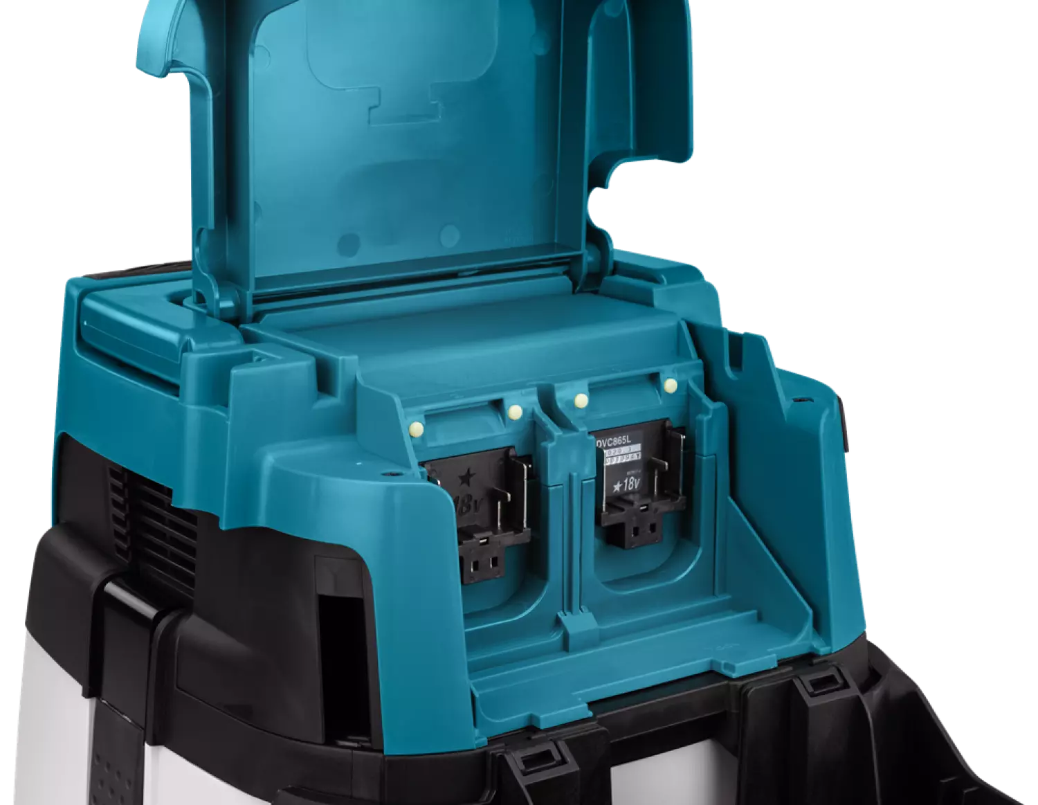 Makita DVC865LZX3 36V (2x 18V) Li-ion accu bouwstofzuiger body - 8L-image