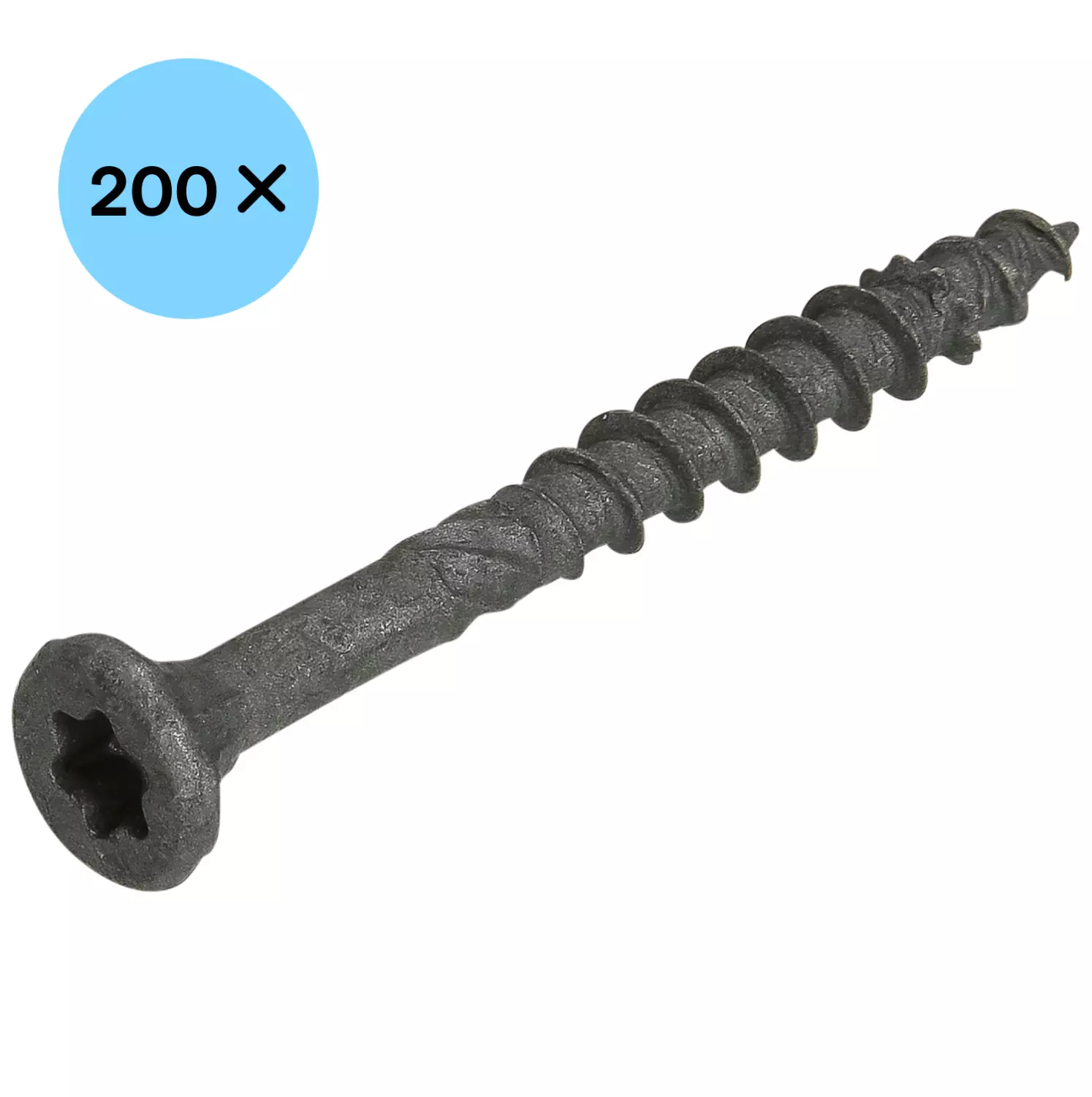 DynaPlus 0281.08.25902 Unischroef - TX20 - 4.0 x 50/30mm - Platkop - Deeldraad - Gecoat (200st)-image