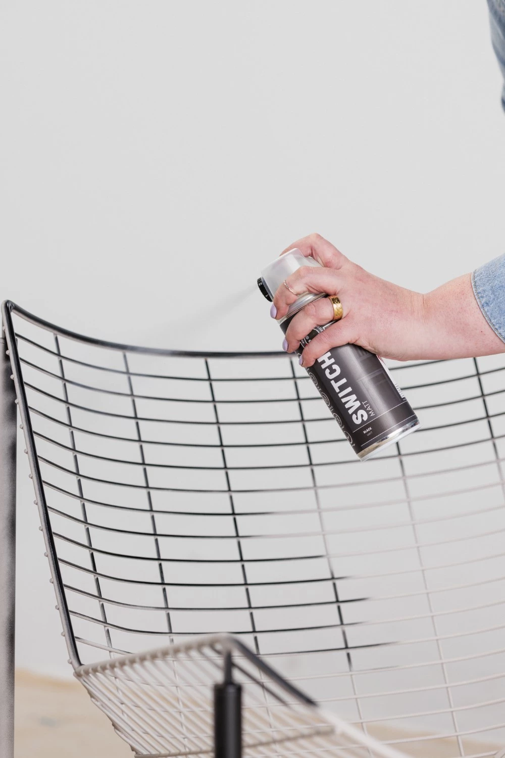 Rust-Oleum Switch Spuitlak - Mat Zwart - 400ml-image