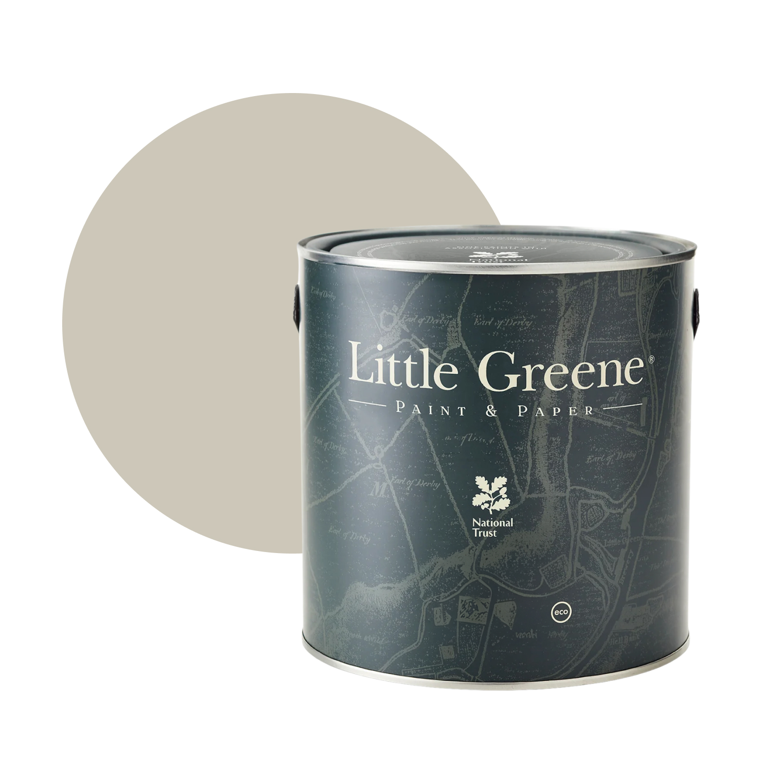 Little Greene Absolute Matt Emulsion - Fescue No. 231 - 2,5L-image