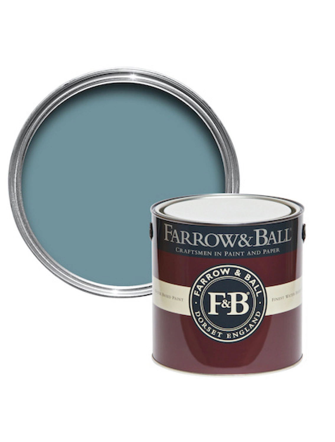 Farrow & Ball Estate Emulsion Stone Blue No.86 - 5L-image