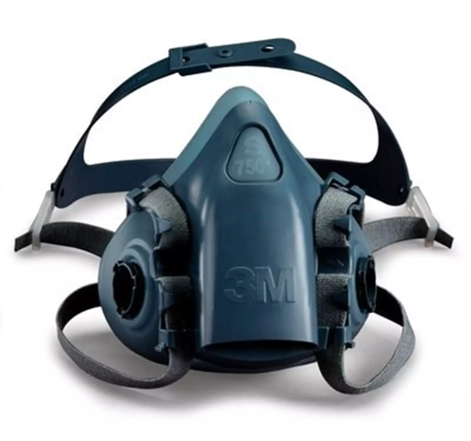 3M 7501 Halfgelaatmasker - Blauw/Grijs-image