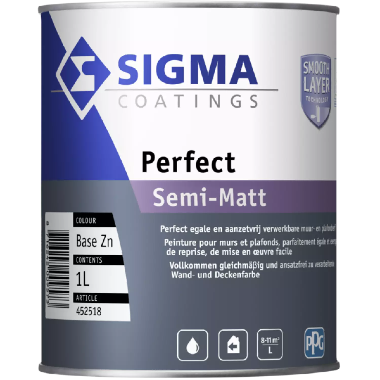 Sigma PERFECT SEMI-MATT BAS ZN 1L-image