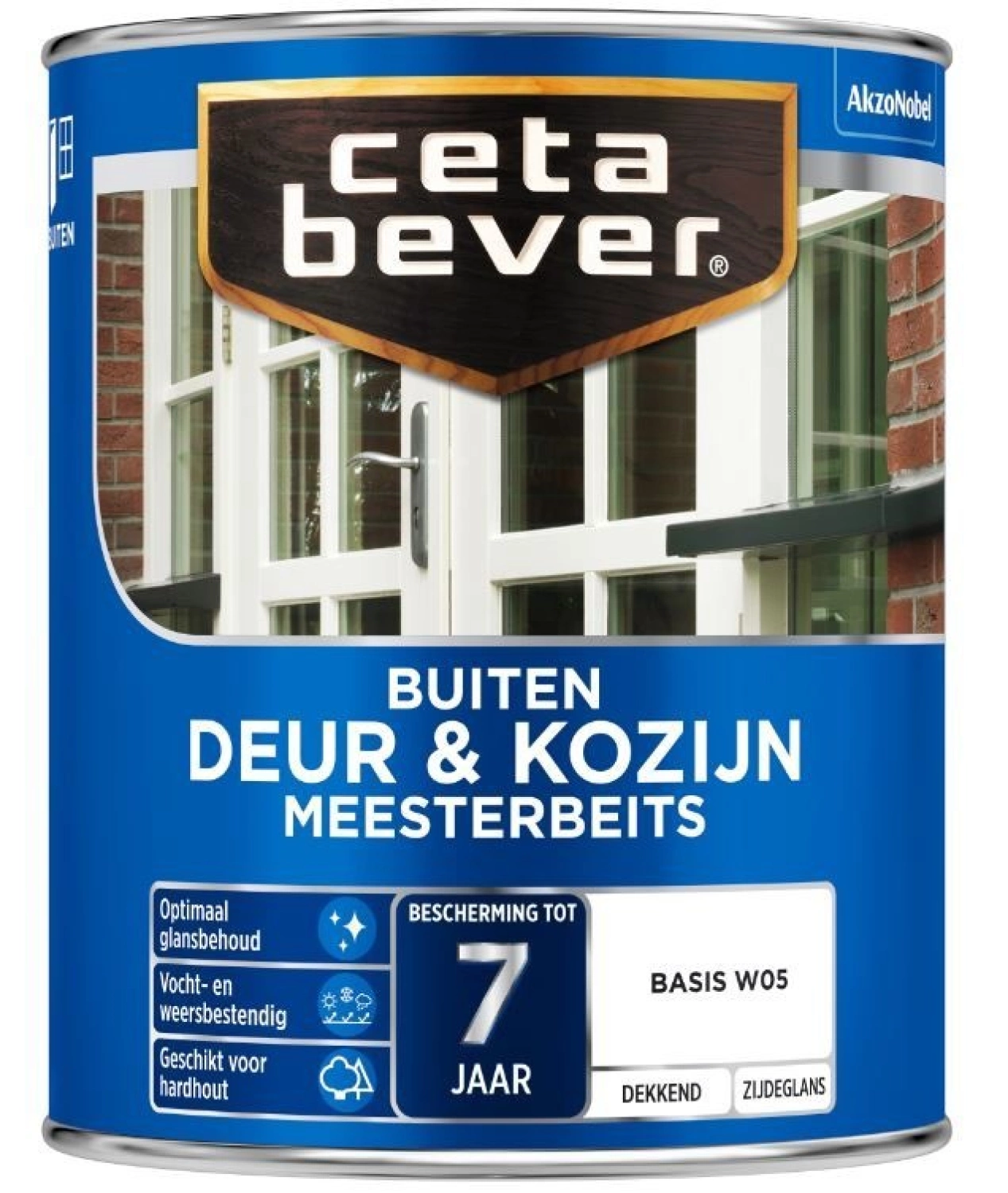 Cetabever Meesterbeits Deur & Kozijn Dekkend - Op Kleur Gemengd - 1L-image