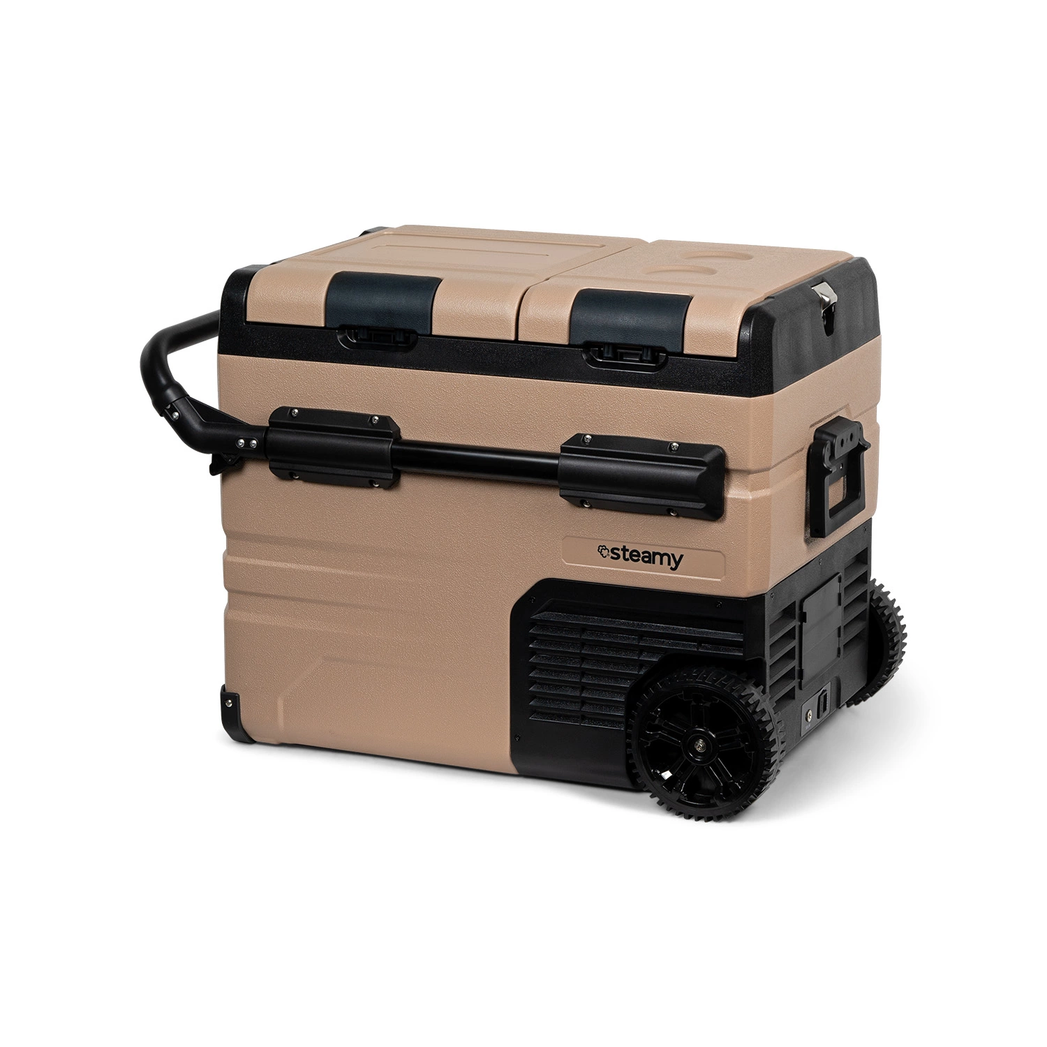 Steamy-E SECTAW45 Dual zone Elektrische Compressor Koelbox op wielen - 45L-image