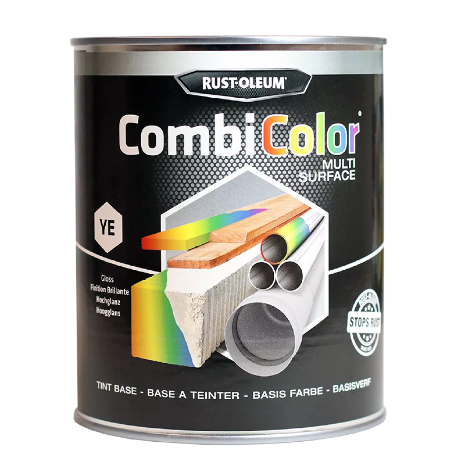 Rust-Oleum Combicolor Multi-Surface Gloss - YE - 2,5L-image