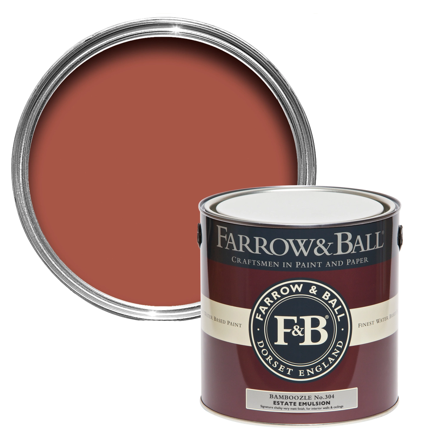 Farrow & Ball Exterior Eggshell Bamboozle No. 304 - 0,75L-image