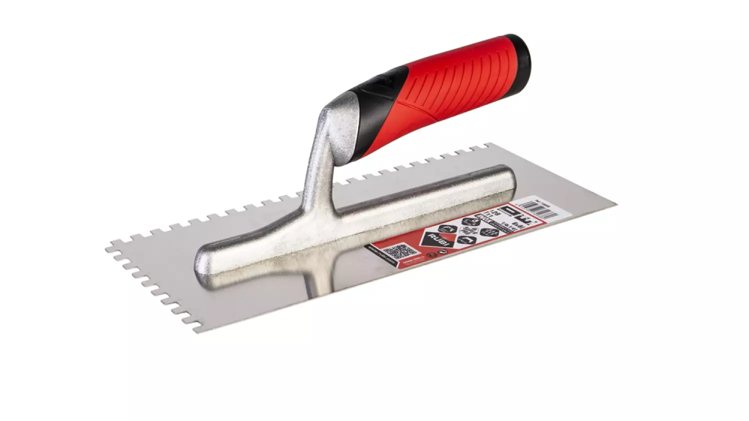 Rubi 74938 RVS Lijmspaan - 6 x 6mm - 28cm-image