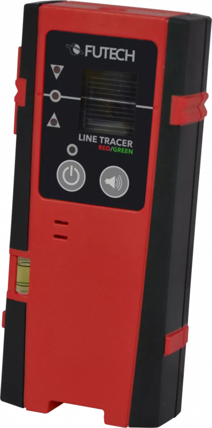 FUTECH Line Tracer Laserontvanger - Rood / Groen - 50m-image