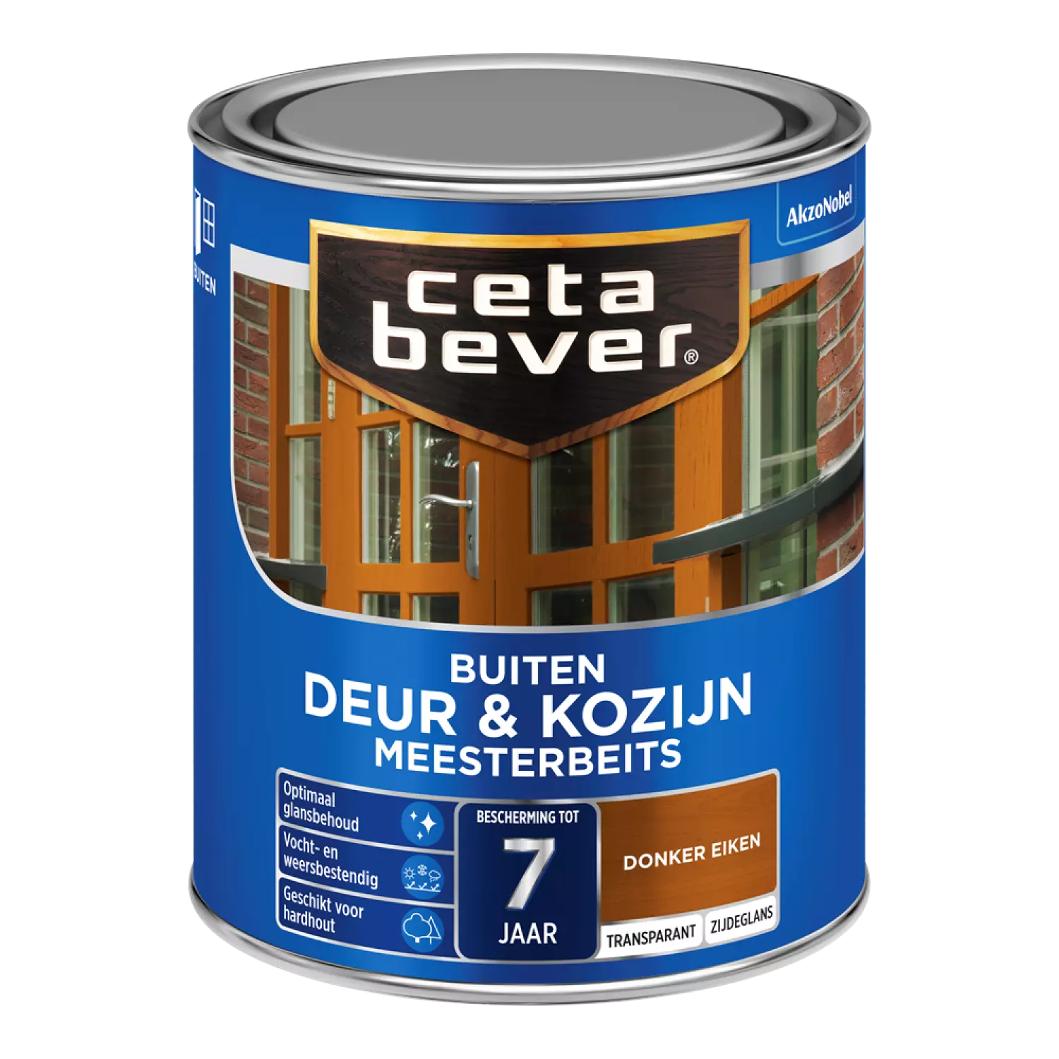 Cetabever Meesterbeits Deur En Kozijn Transparant Zijdeglans-image