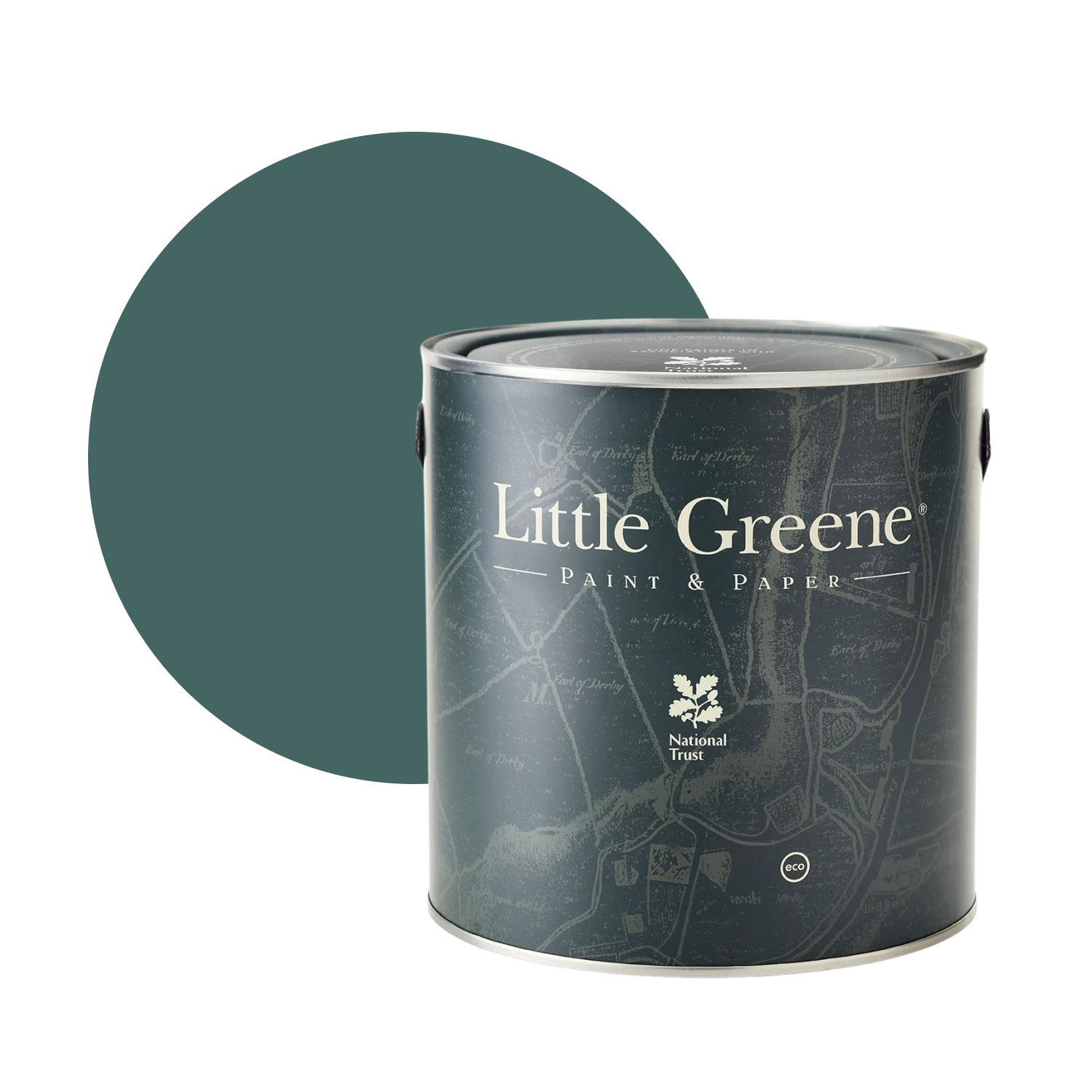 Little Greene Traditional Oil Gloss - Goblin No. 311 - 1L-image