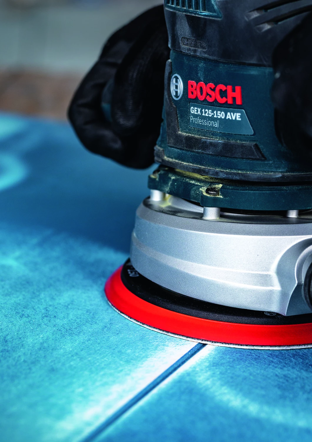 Bosch 2608901138 EXPERT Schuurvel C470 Best for Wood and Paint - 150mm - K100 - multiperforatie (50st)-image