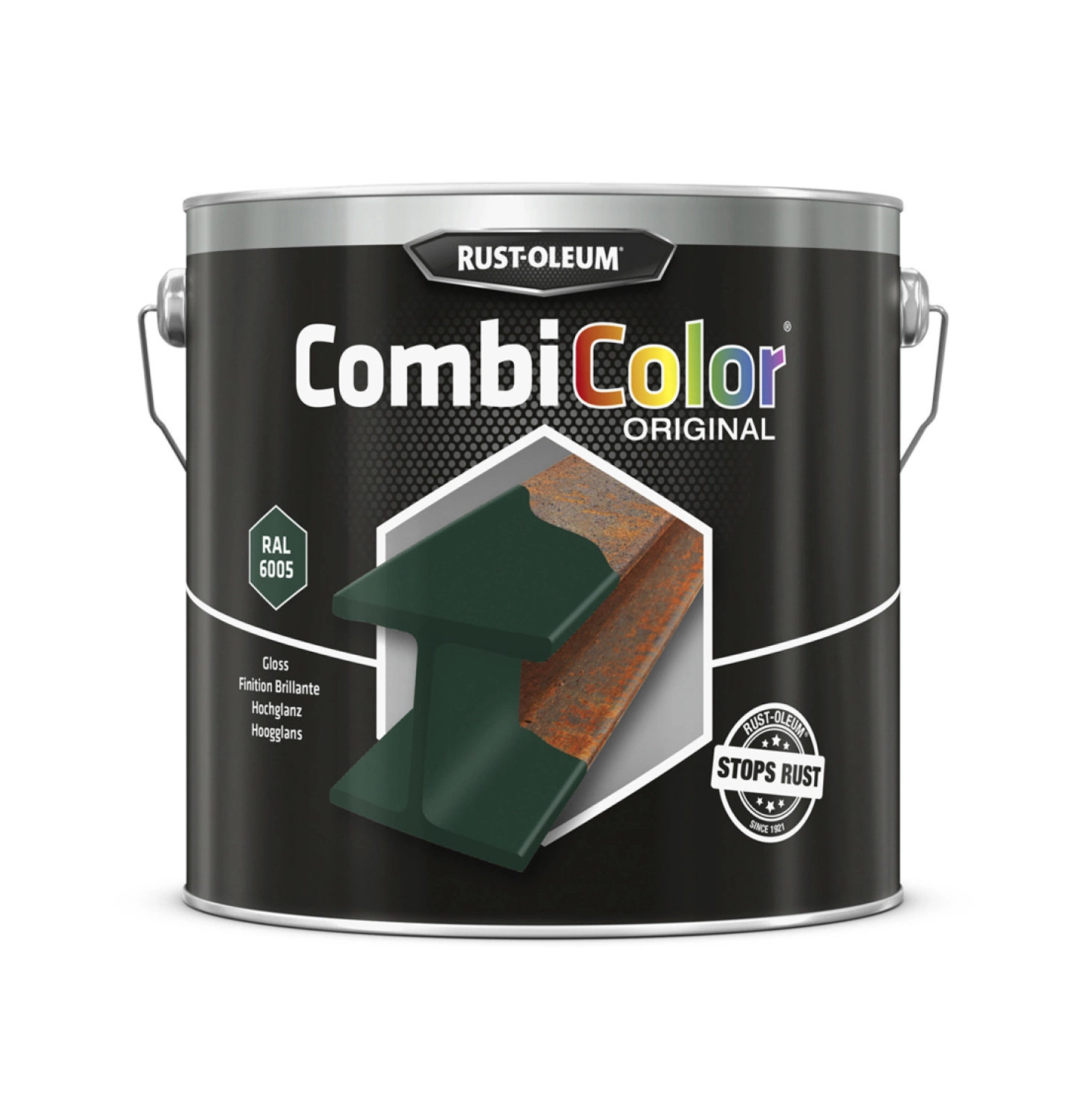 Rust-Oleum Combicolor Hoogglans - RAL 6005 mosgroen - 2,5L-image