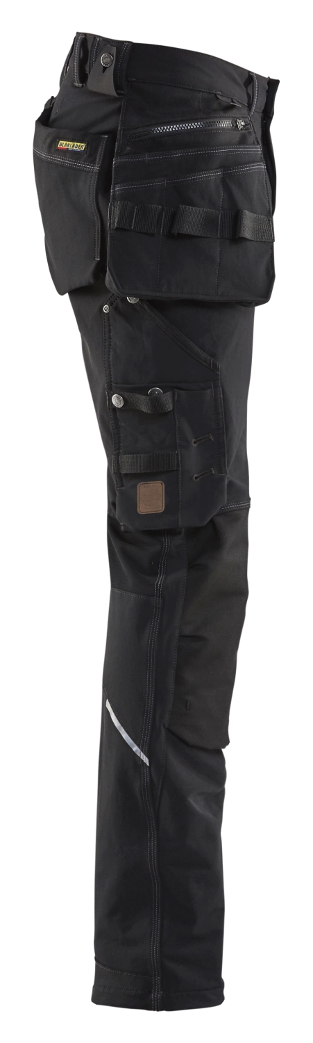Blåkläder X1900 Werkbroek 4-weg Stretch 1998 - zwart - maat 54 (XL)-image