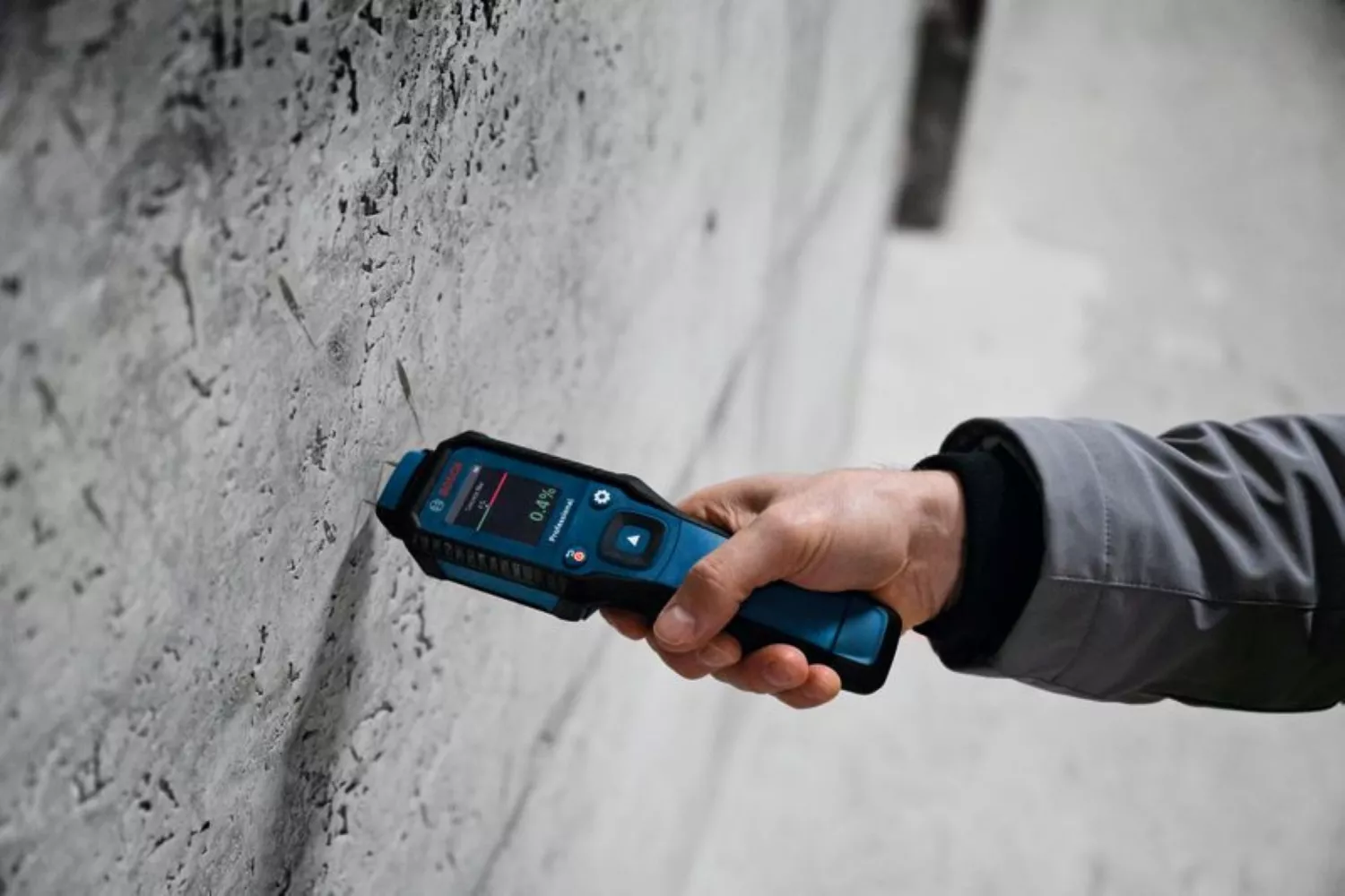 Bosch GMP 1-13 Houtvochtmeter in opbergtas