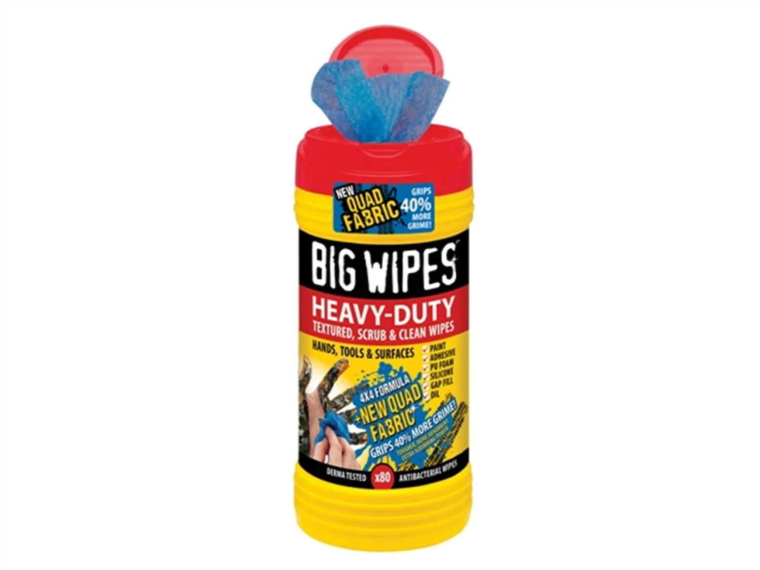 Big Wipes 2420 4444 Heavy Duty Reinigingsdoekjes (80st)-image