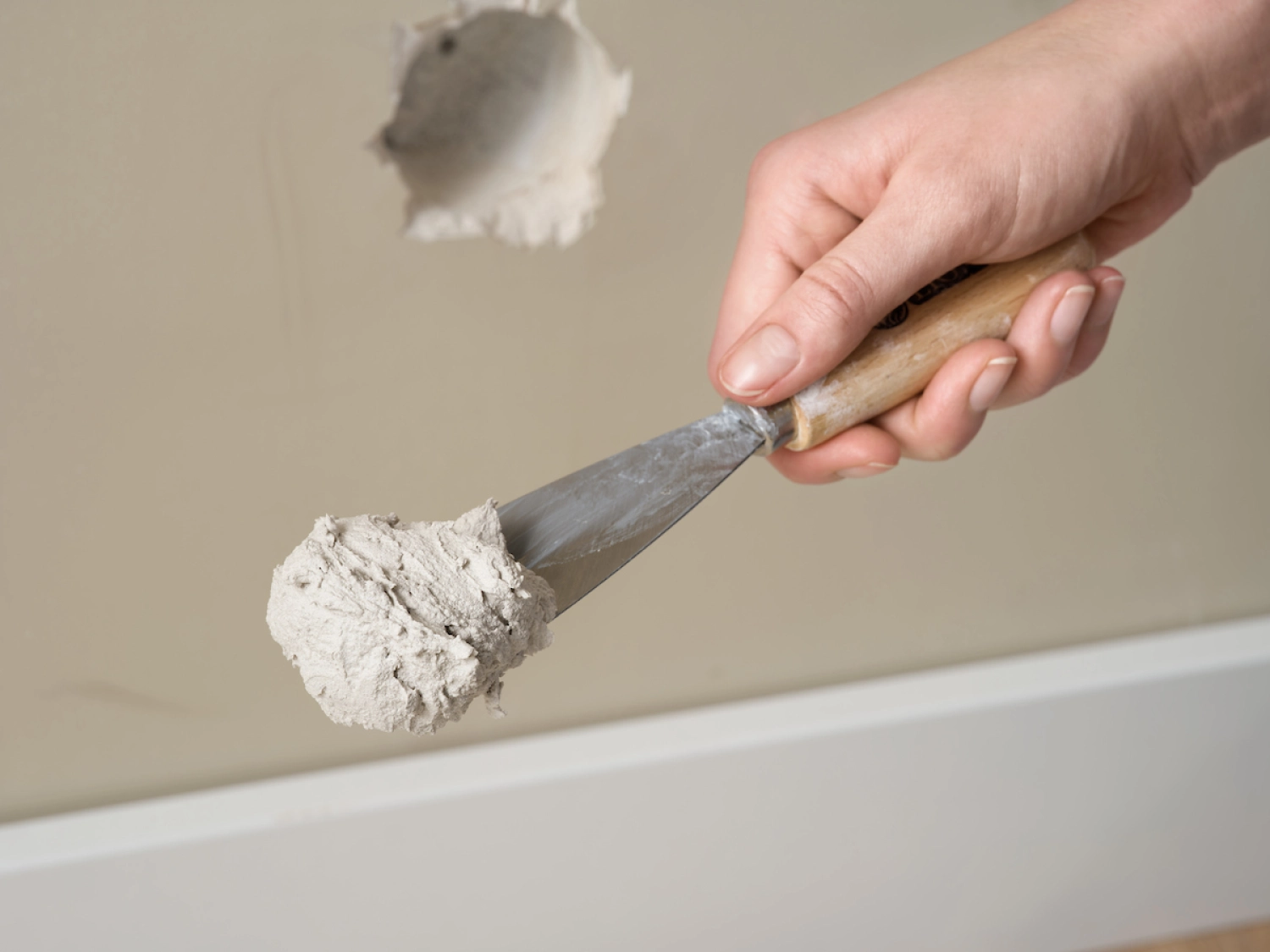 Alabastine Grote Gatenvuller - Pasta - 1L-image