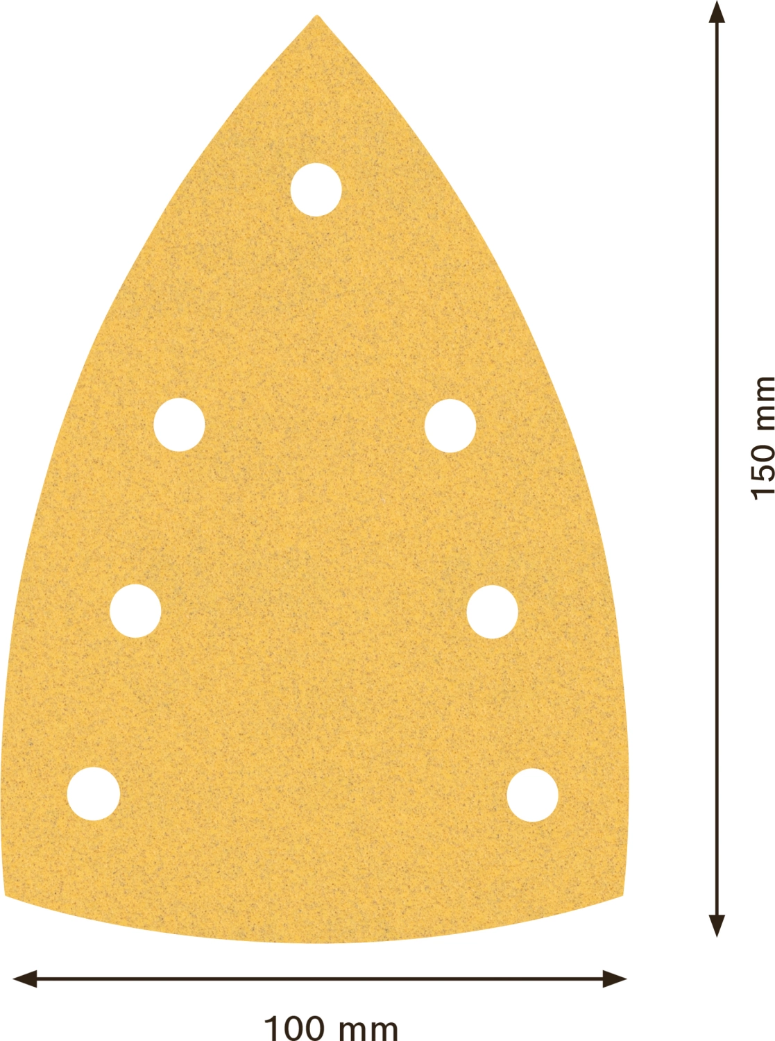 Bosch 2608901117 EXPERT Schuurvel C470 Best for Wood and Paint - 100 x 150mm - K120 - 7 gaten - 10st-image