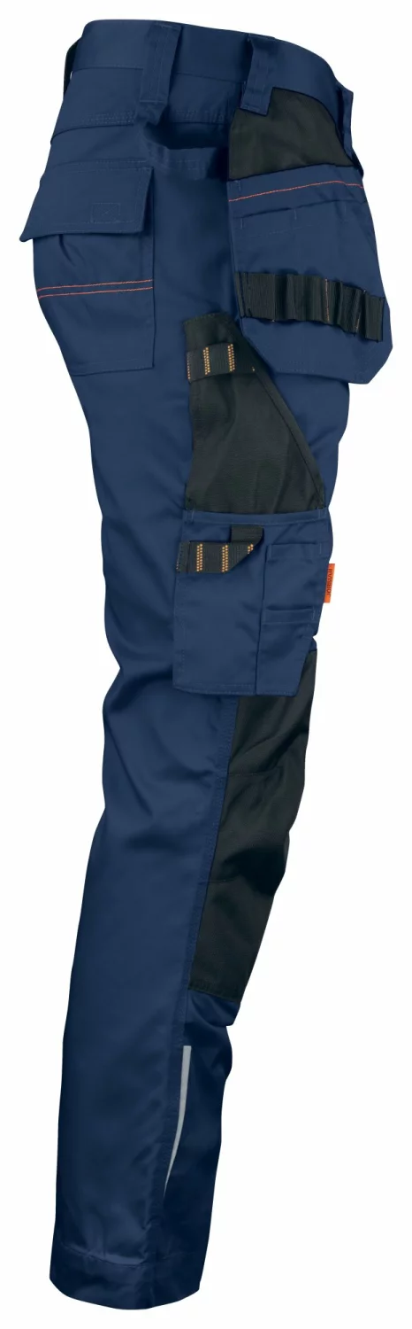 Jobman 2322 Werkbroek Holsterpockets - Maat 52 - Blauw / Zwart-image