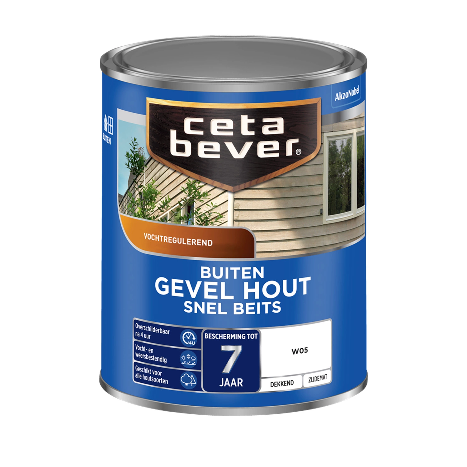 Cetabever Snelbeits Gevel Hout dekkend - op kleur gemengd - 1L-image