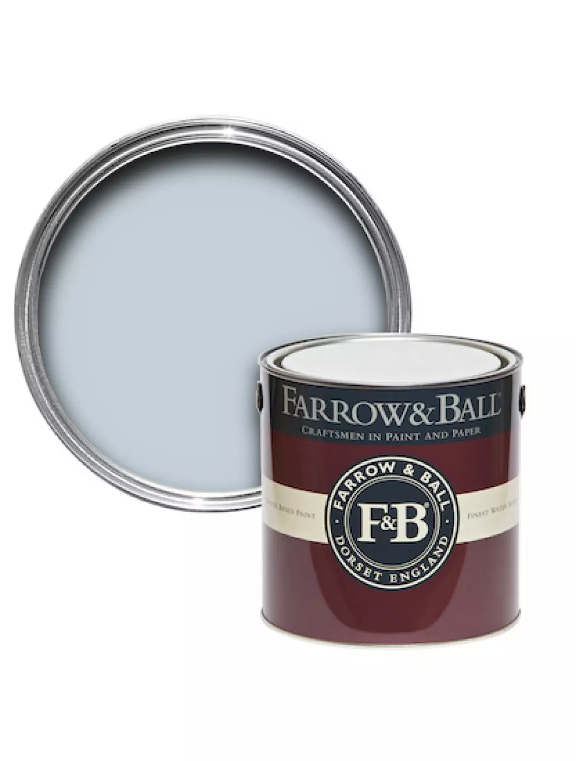 Farrow & Ball Flat Eggshell Kakelugn No.317 - 5L-image