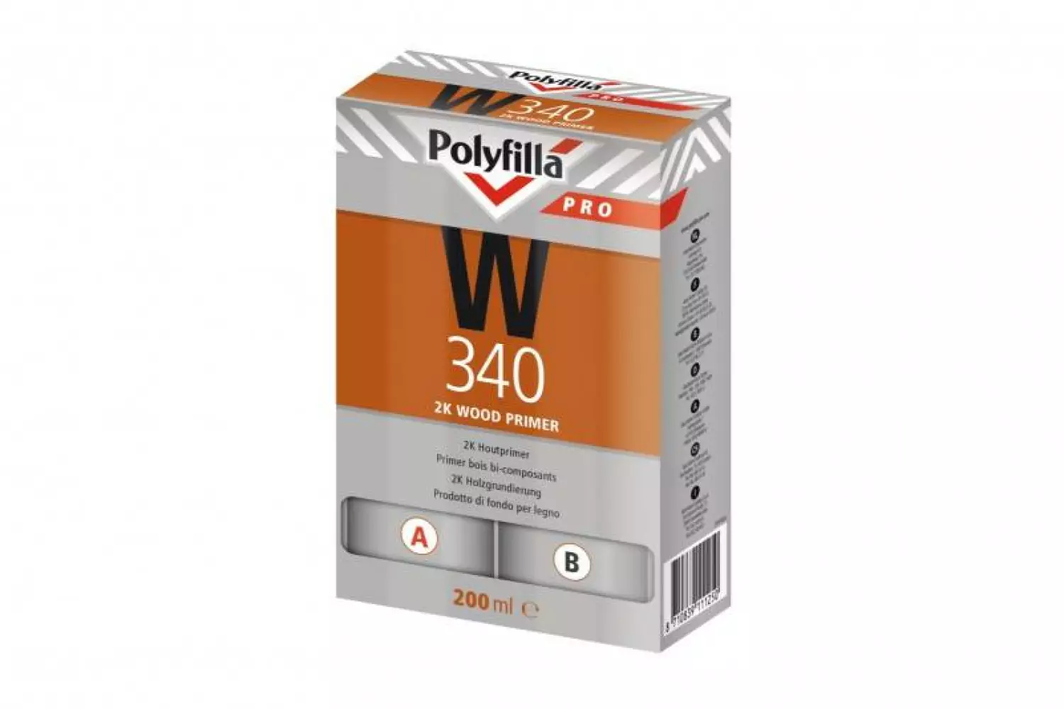 Polyfilla W340 Houtprimer 200 Ml (2 X 100 Ml Fles)-image