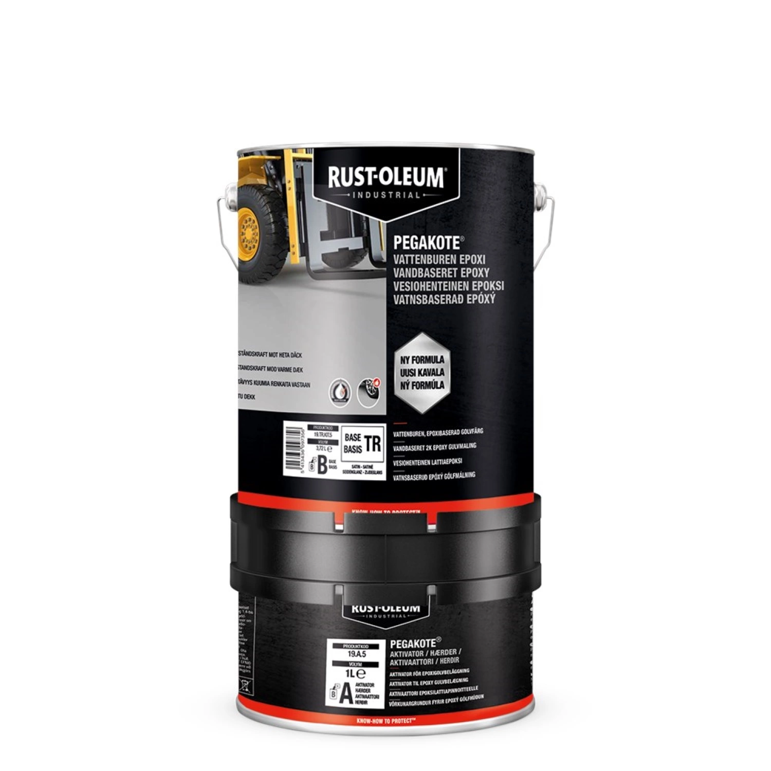 Rust-Oleum Pegakote - op kleur gemengd 1L (Incl. Activator)-image