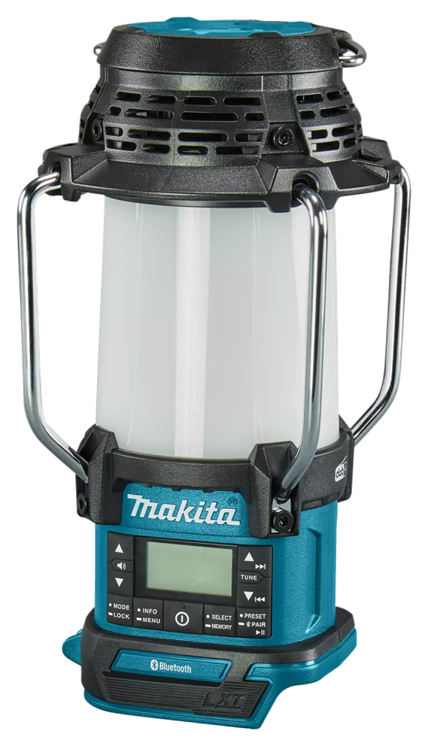 Makita DMR056 LXT 14,4V / 18V Li-ion Accu Camping lamp met radio en Bluetooth body-image