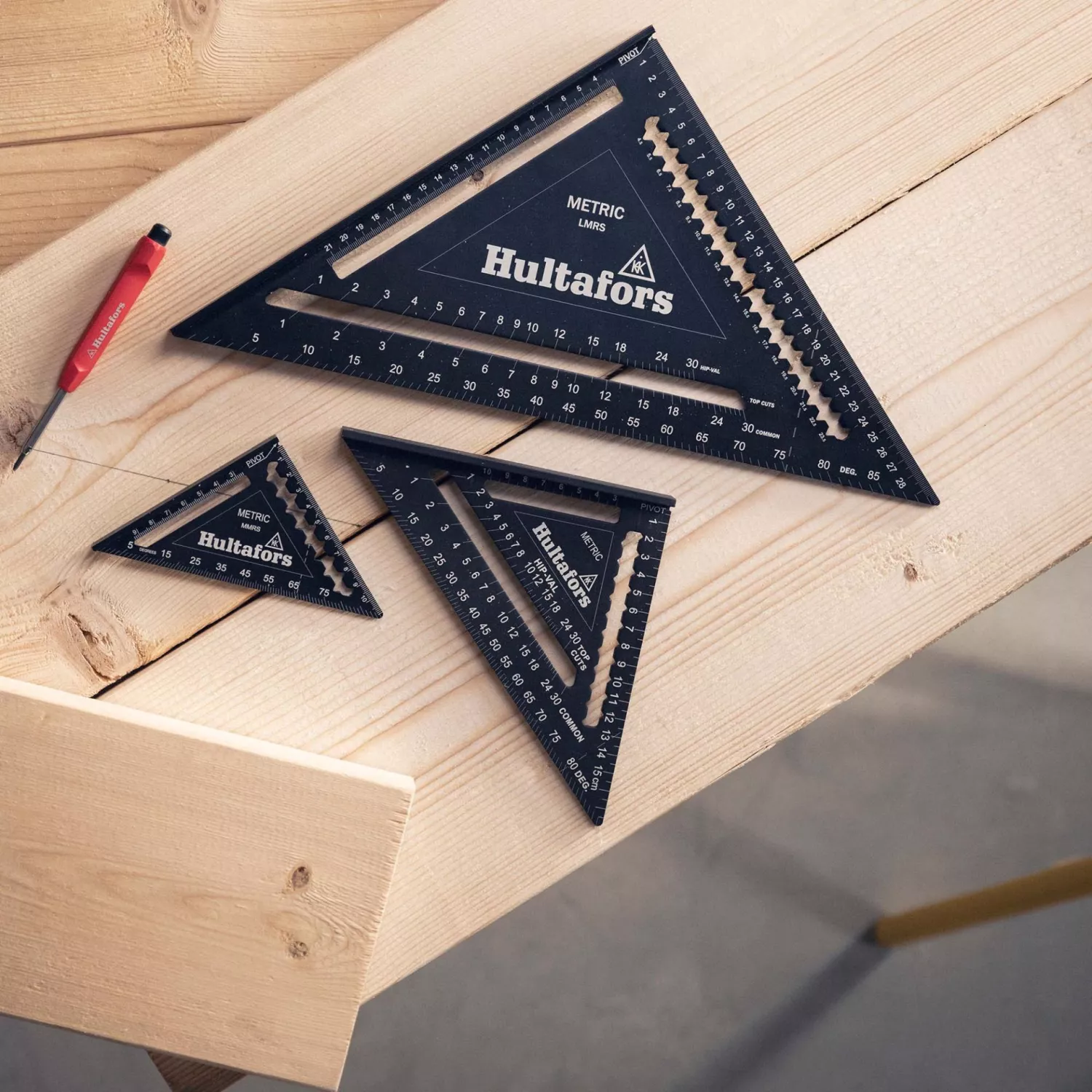 Hultafors MRS Metric Rafter Square Meetdriehoek - 11 cm-image