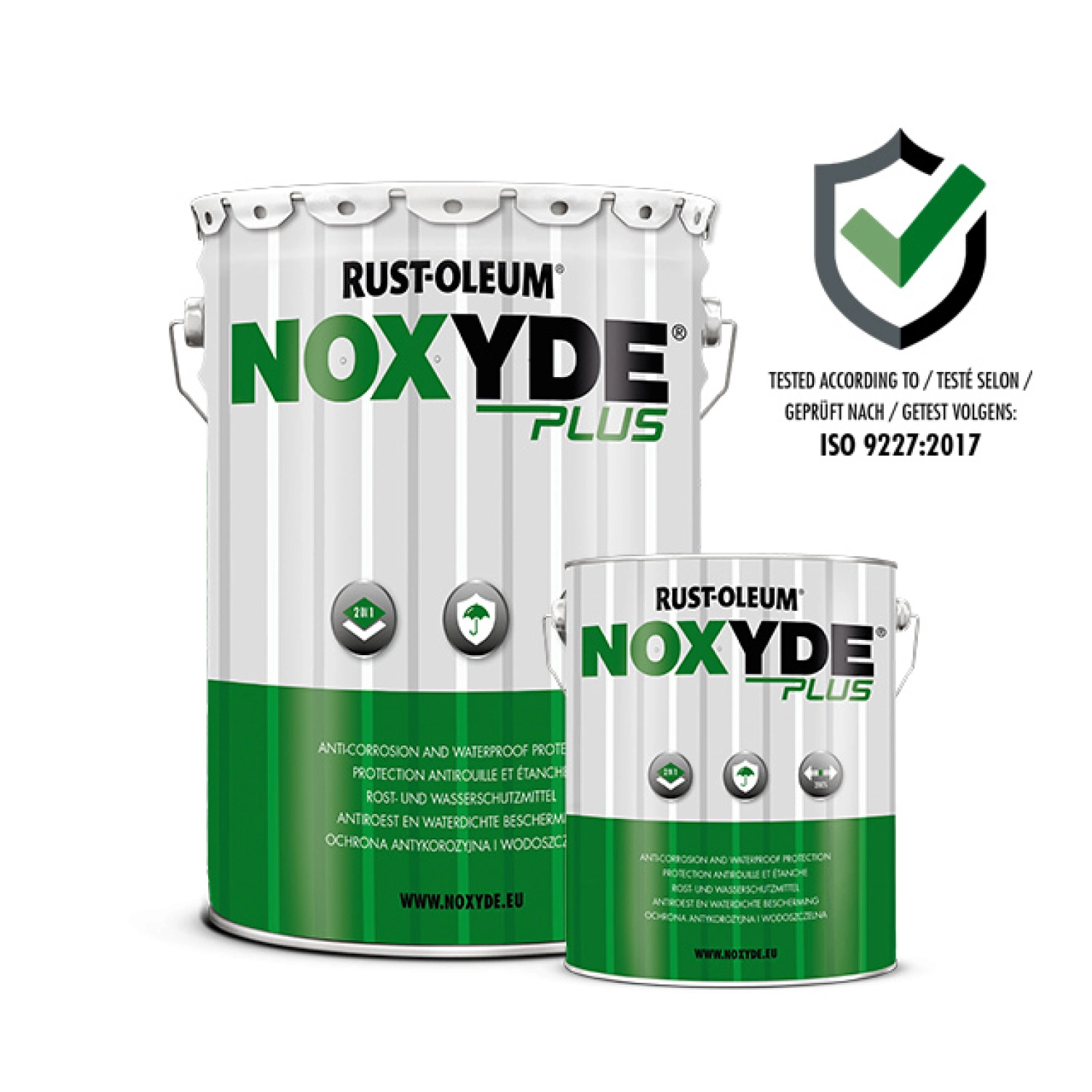 Rust-Oleum Noxyde Plus - RAL 9004 signaalzwart - 5kg-image