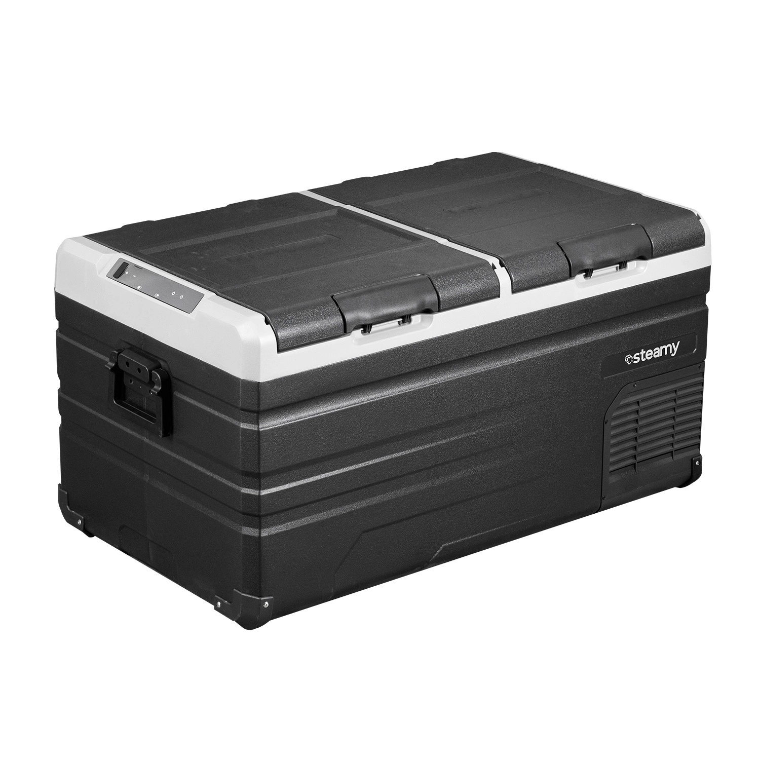 Steamy-E SECTW95 Dual Zone Elektrische Compressor Koelbox - 90L-image