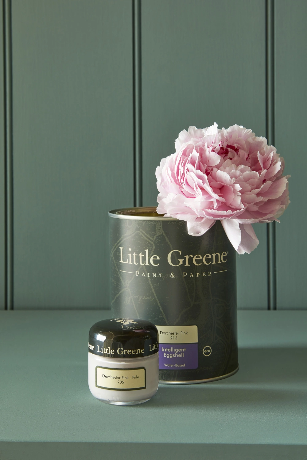 Little Greene Intelligent Floor Paint - Pleat No. 280 - 1L-image
