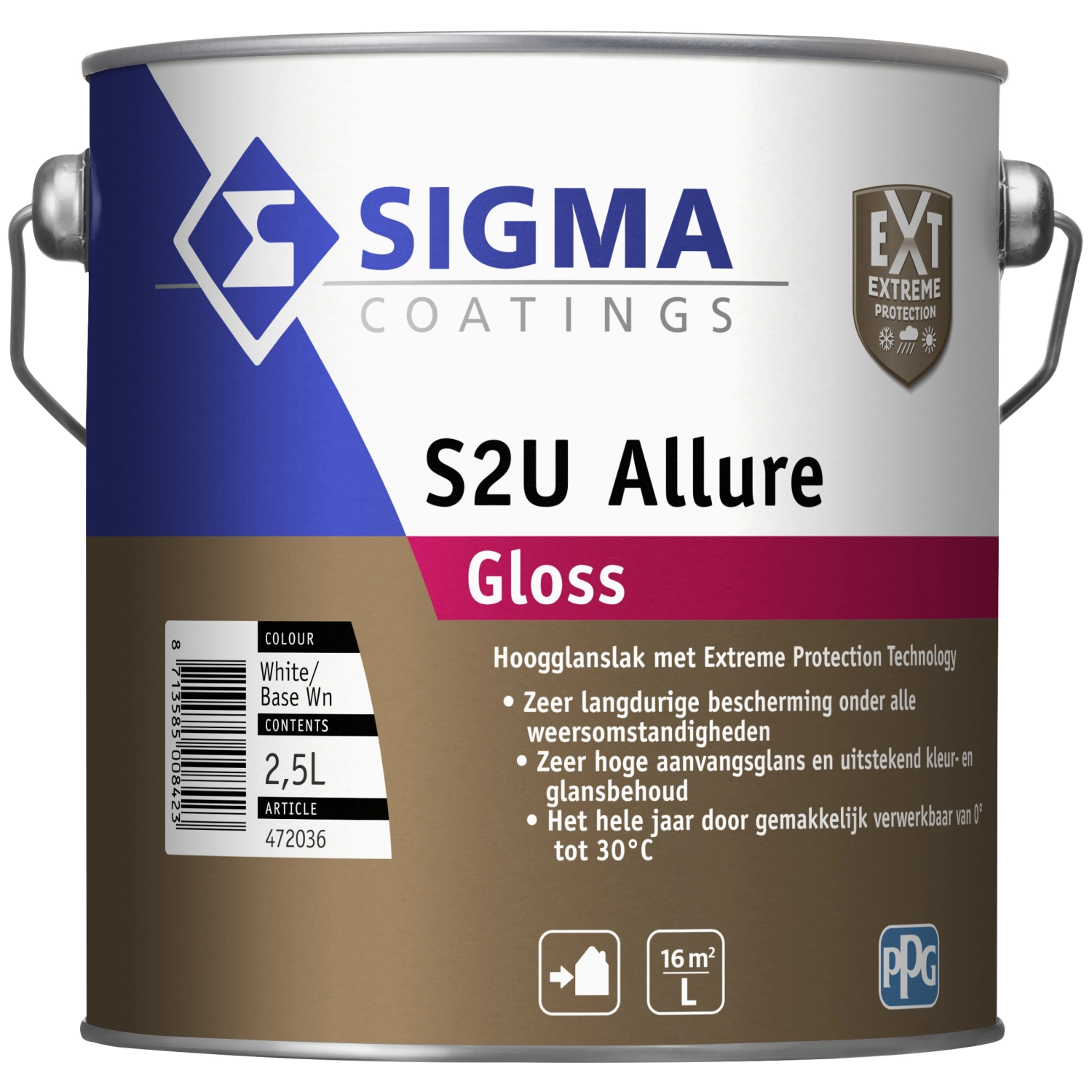 Sigma S2U Allure Gloss - basis Zx - 1 Liter-image