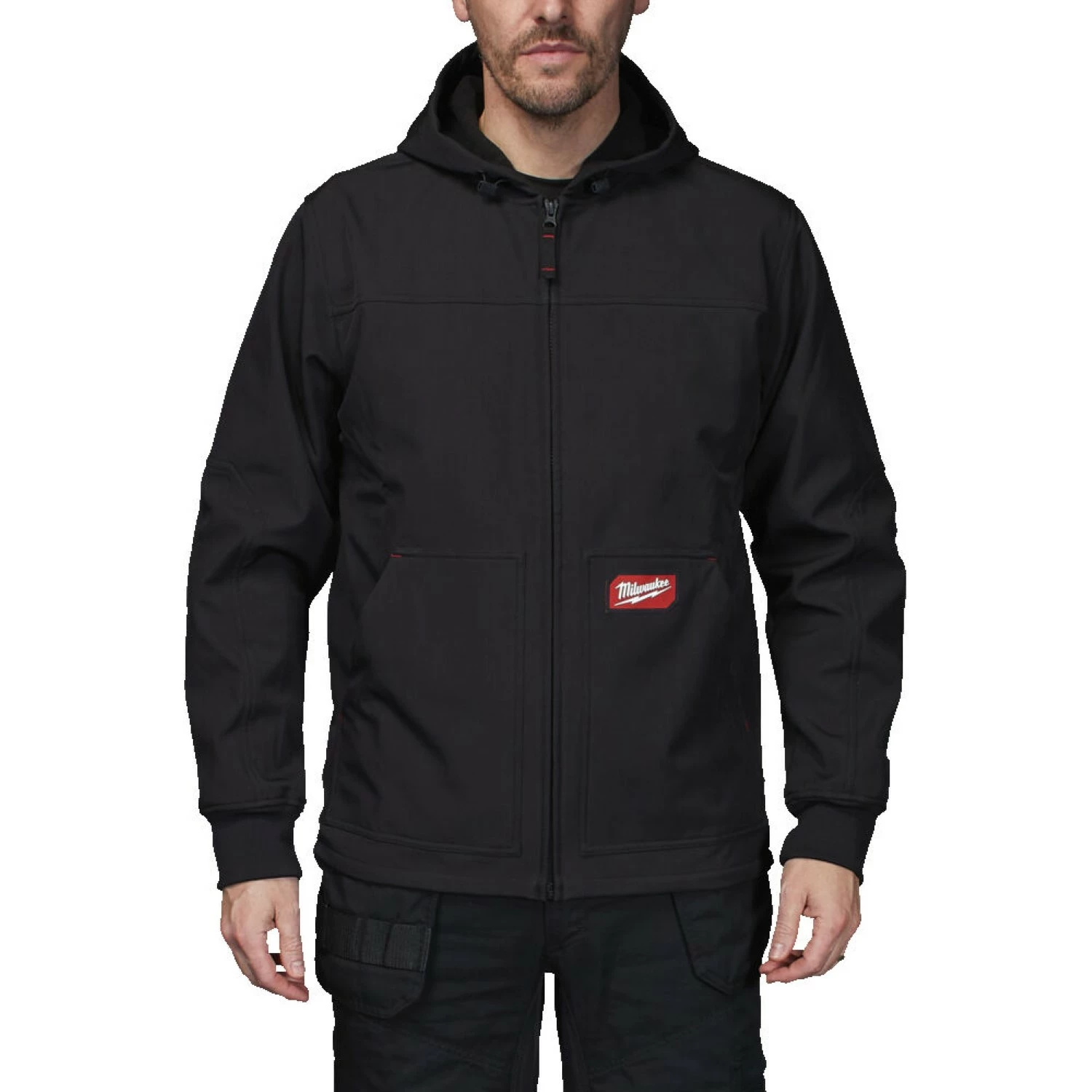 Milwaukee 4932498276 Freeflex Softshell jas met capuchon - zwart - maat XXXL-image