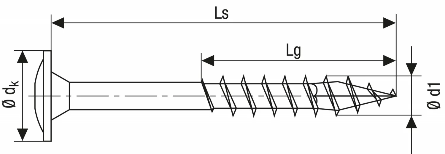 SPAX Houtconstructieschroeven discuskop - deeldraad -T30 - 6.0x120 mm (100st)-image