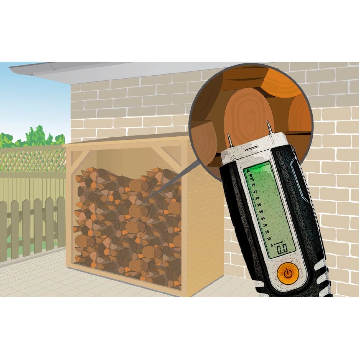 Laserliner DampFinder Compact Materiaal vochtmeter-image