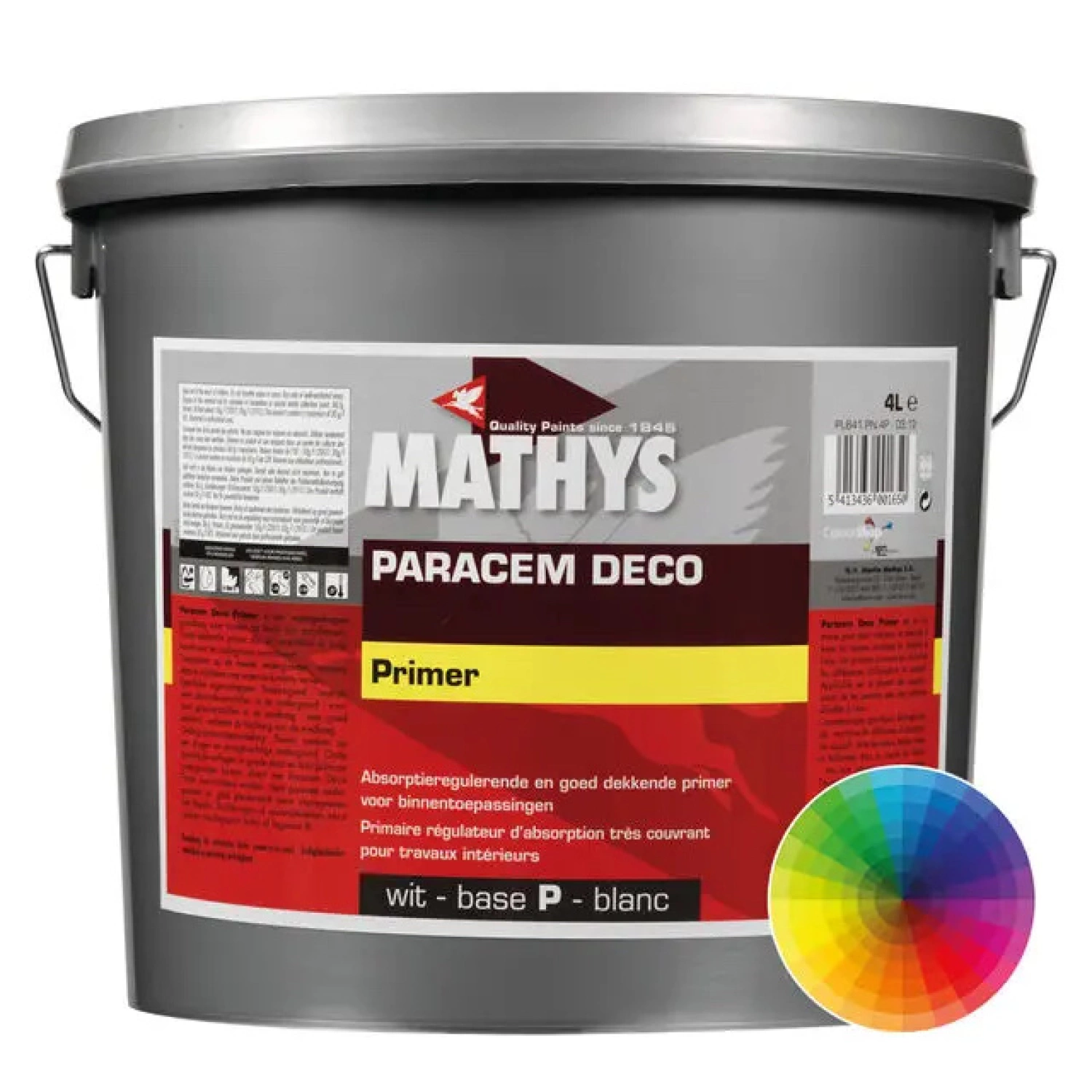 Mathys Paracem Deco Primer - op kleur gemengd - 10L-image