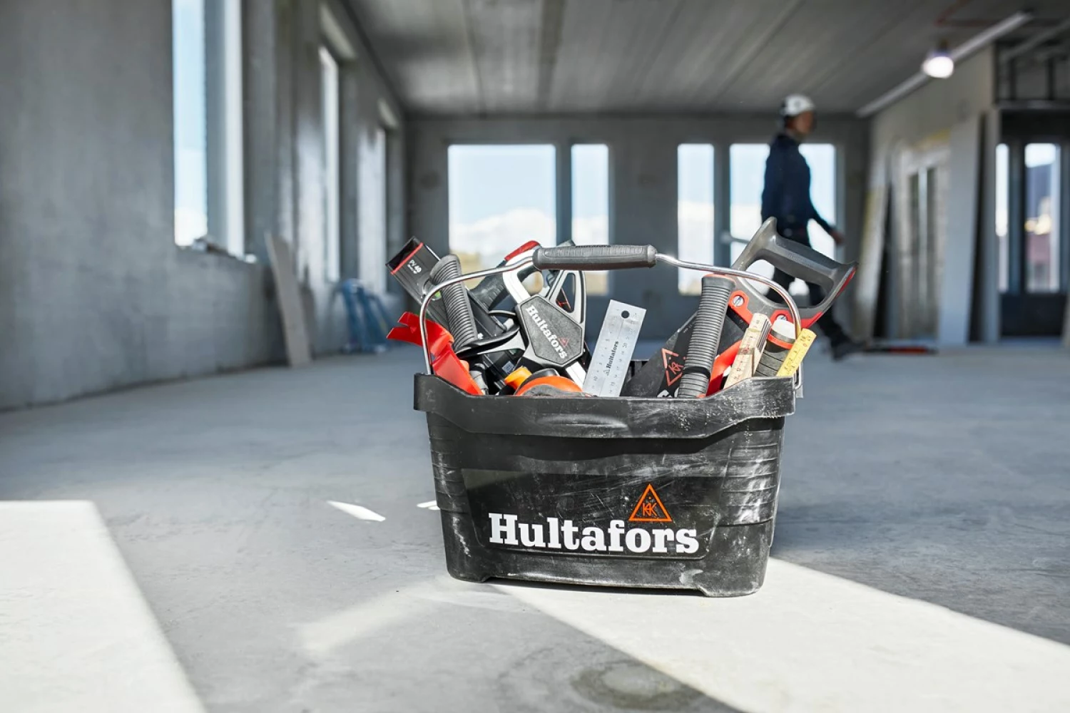 Hultafors TB-15 Tool Bucket Gereedschapsemmer - 15L - Zwart-image