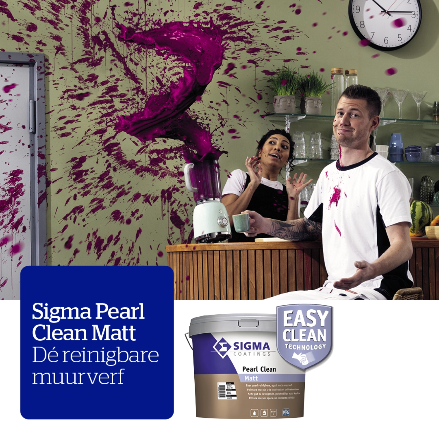 Sigma Pearl Clean Semi-Matt - op kleur gemengd - 5L-image
