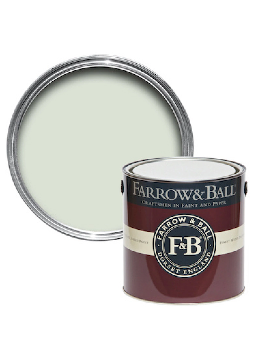 Farrow & Ball Flat Eggshell Pavilion Blue No.252 - 750ml-image