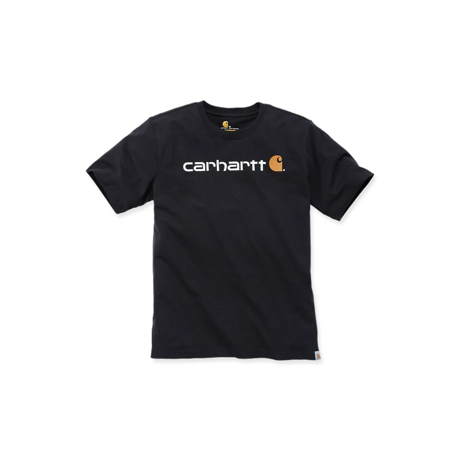 Carhartt Core Logo T-Shirt Black - M-image