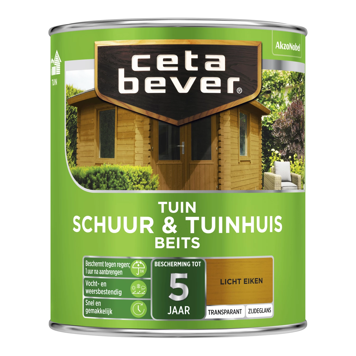 Cetabever Schuur & Tuinhuis Beits Transparant-image