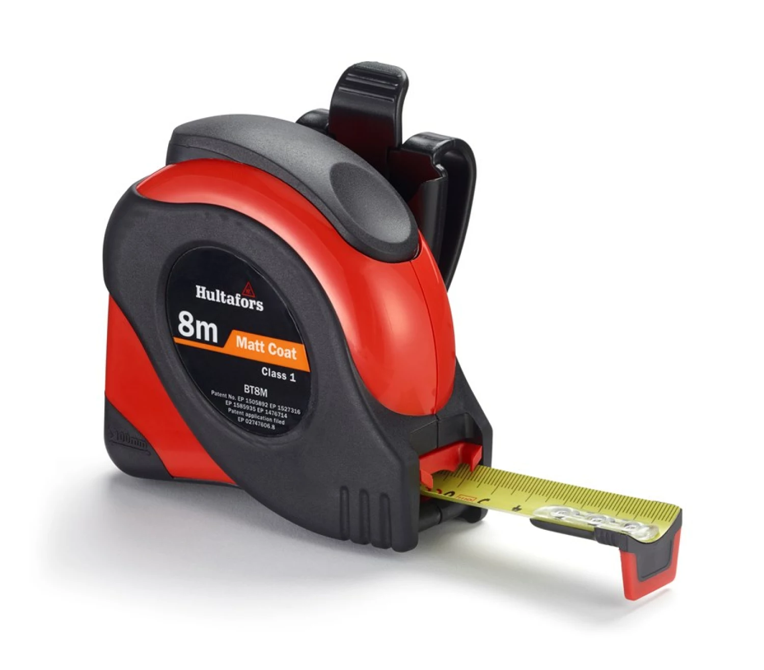 Hultafors BT 8M Rolbandmaat staal - 8m x 25mm