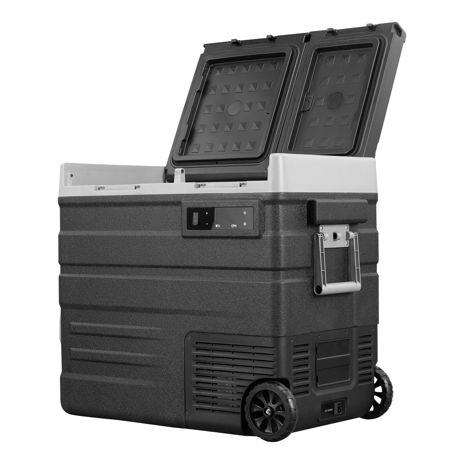 Steamy-E SECUD65 Dual Zone Roller Elektrische Compressor Koelbox op wielen - 57L-image