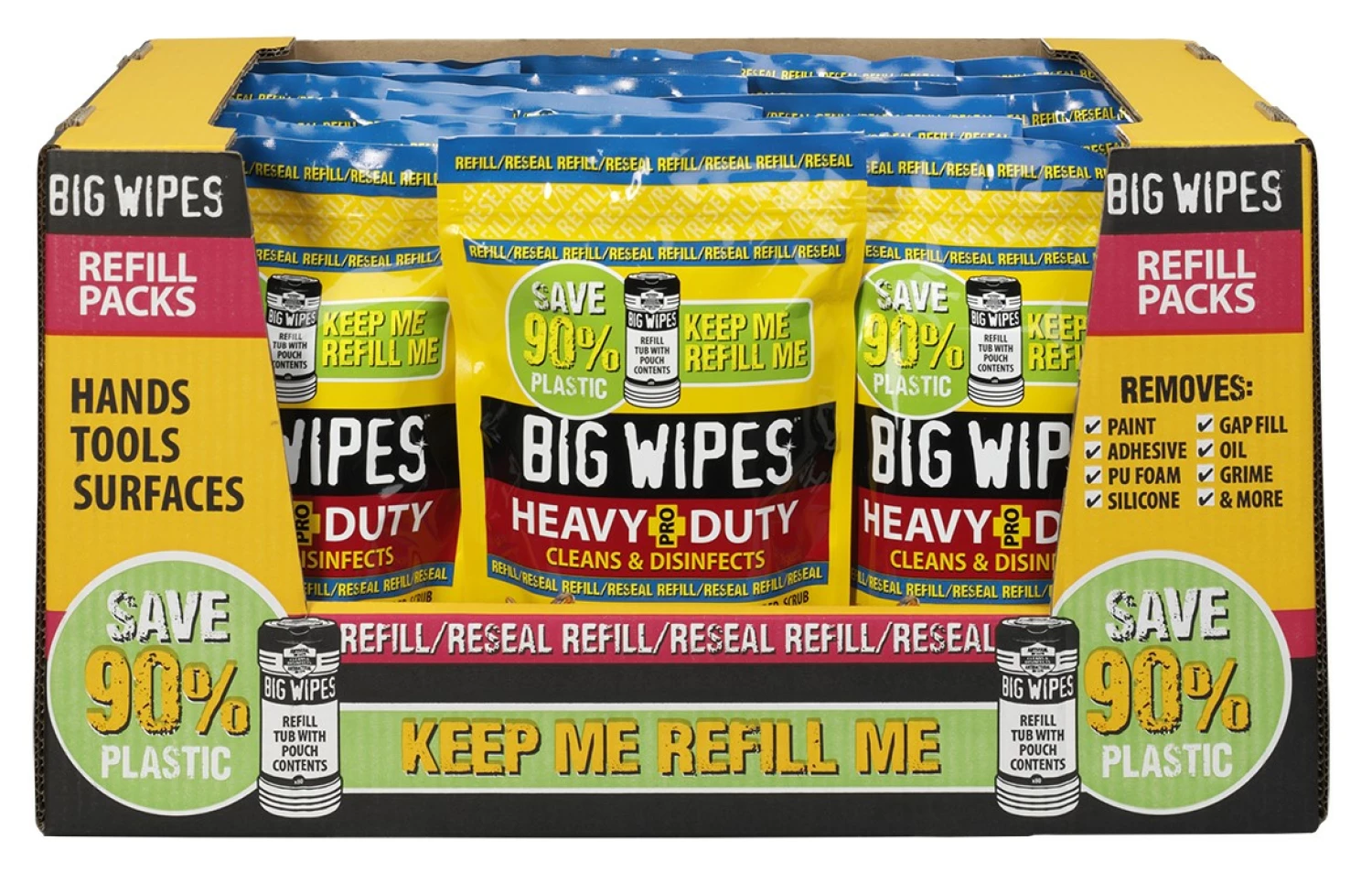 Big Wipes Heavy Duty Refill Pouch - 20stk-image