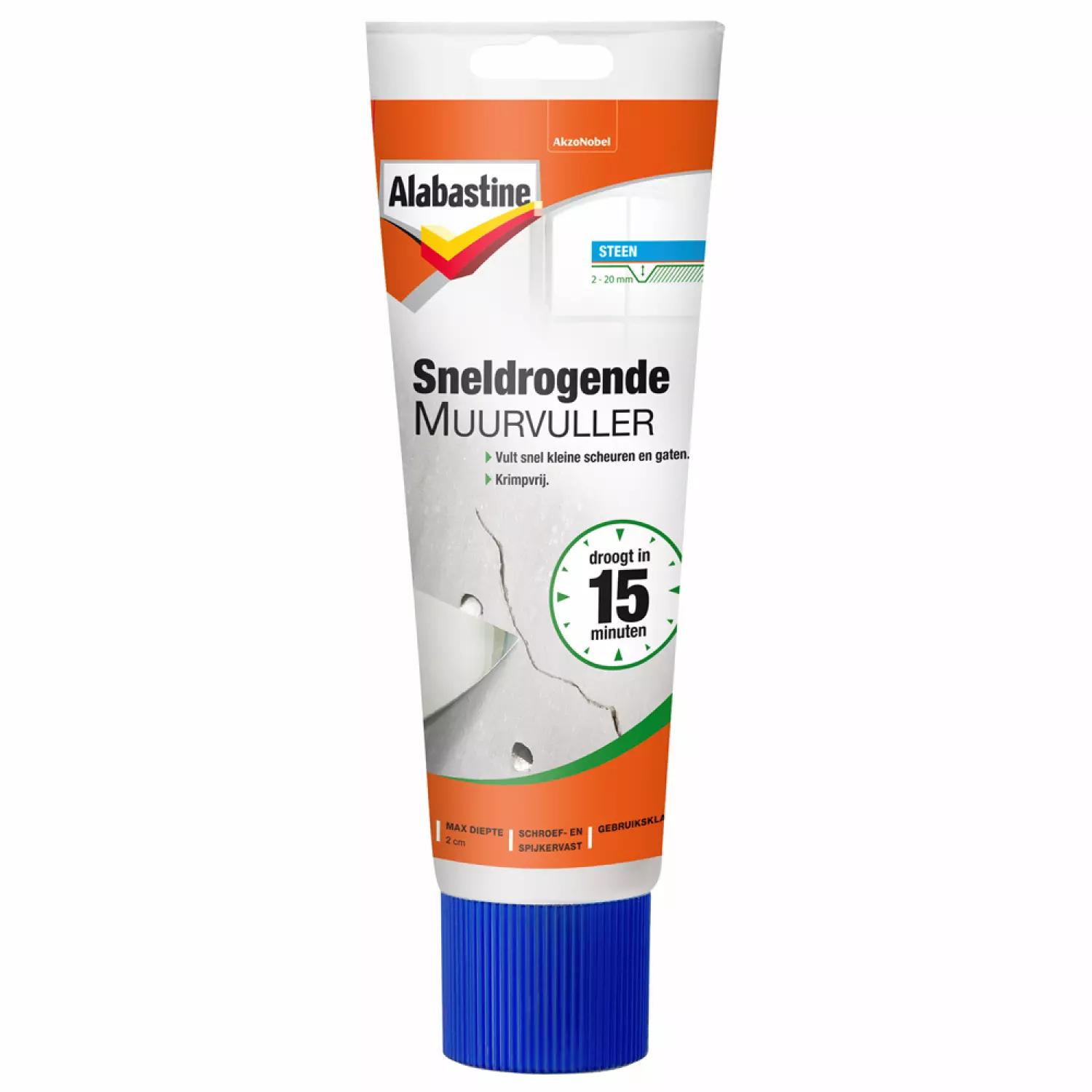 Alabastine Sneldrogende muurvuller - Tube - 330g-image