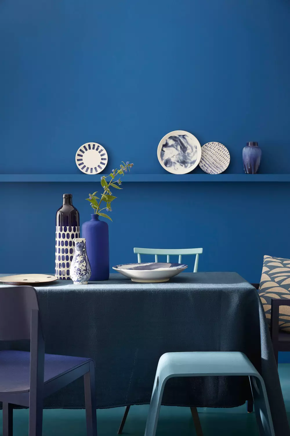 Little Greene Intelligent Satin - Mazarine No. 256 - 2,5L-image