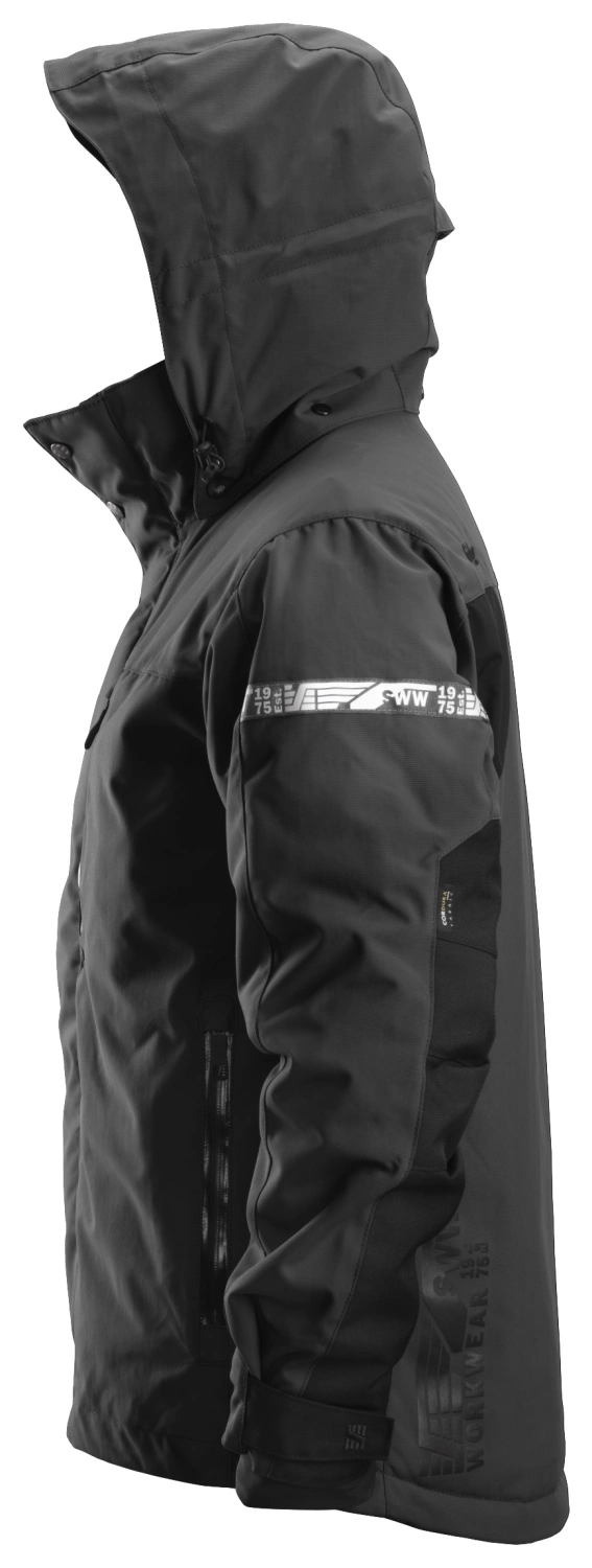 Snickers 1102 Jack Isolerend Allroundwork Waterproof 37.5Â®- Zwart - Maat XXL-image