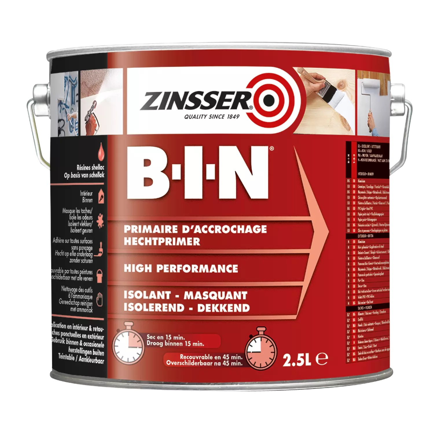 Zinsser Bin Mat-image